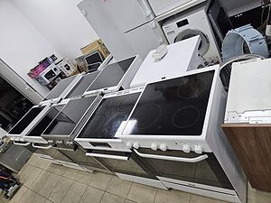 Печки с керамичени и индукционни котлони voss electrolux гаранция до 2г.