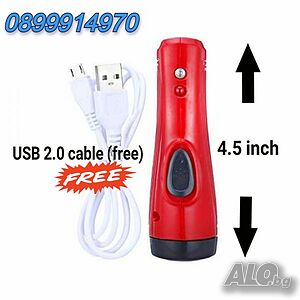 UV LED Flashlight for detecting currency/ЛЕД фенер за проверка на пари, паспорти и други документи
