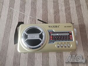 Преносимо FM Радио с USB и фенер за къмпин/ Portable FM Radio with USB and Camping Lantern