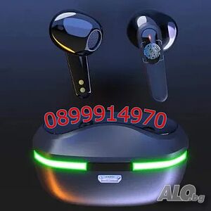 Мощни, безжични слушалки,Bluetooth 5.2,Touch Control