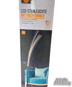 💡 LED подова лампа със сензорен димер - Стилно и уютно осветление за вашия дом 💡