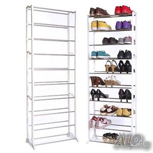 Стелаж-етажерка за обувки Amazing Shoe Rack TV248 - Компактно решение за съхранение
