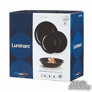 🍽️ Сервиз за хранене Luminarc Pampille - Елегантност и стил за вашата трапеза 🍽️