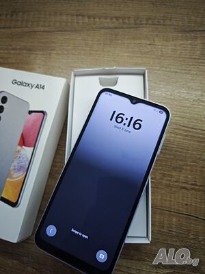 Samsung Galaxy A14 Silver - перфектен, нов - 90€