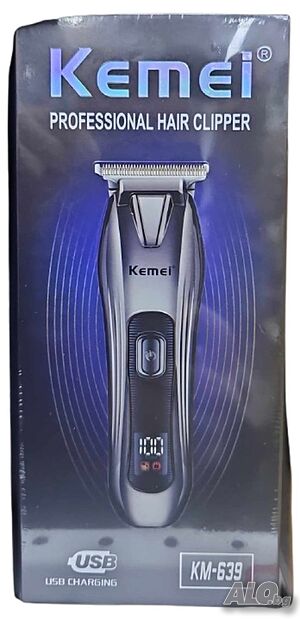 💢Професионална безжична машинка за подстригване Kemei KM-639💢