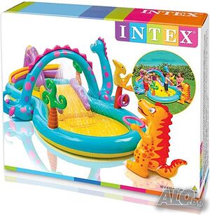 🏖Надуваем детски басейн INTEX🏖 ⛱