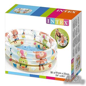 🏊‍♂️💦ЛЕТНИ ОФЕРТИ🏊‍♂️💦 Детския надуваем басейн Intex 57106NP