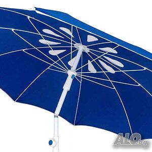 Плажен чадър MUHLER 2117! 🌞🏖️🌴