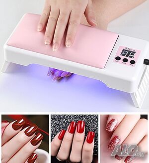 🌟 LED Лампа за нокти 72W 🌟