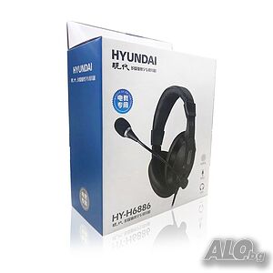 🎧 Промоция на компютърни слушалки с микрофон, подходящи за игри Hyundai HY-6886 - EP10! 🎧