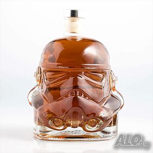 Стъклена бутилка Star Wars Stormtrooper. ✨
