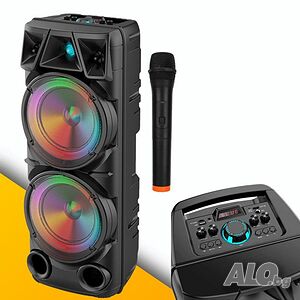 Bluetooth тонколона speaker ZQS-8210 2x8” 4800mAh. ✨