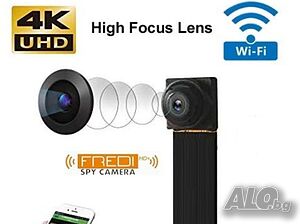 Wi-Fi мини скрита камера с Full HD 4K качество на образа и антена V89. ✨