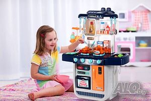 Mултифункционална интерактивна детска кухня с пара ISP - LikeSmart Little Chef Kitchen. ✨