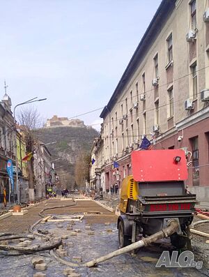 Услуга със Стационарна бетон помпа