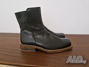 Мъжки боти естествена кожа