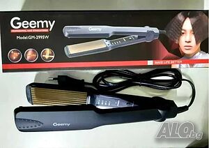 Турмалинова преса за вафли с незалепващо покритие, Geemey GM-2995W