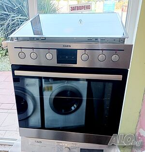 Печка за вграждане с керамичен плот AEG