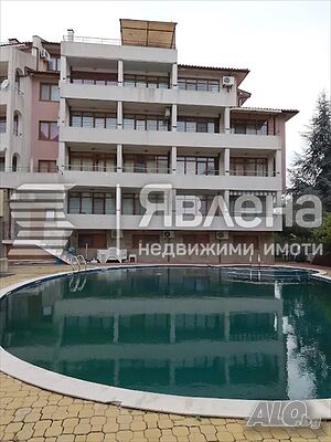 Атрактивно студио на първа линия до Северен плаж на Приморско