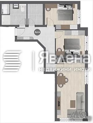 Тристаен апартамент в нова сграда Тристаен апартамент 93 кв.м Тухла 2025 г. 1 етаж Първи жилищен | Апартаменти | Баларбаши Благоевград