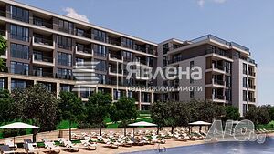 Тристаен апартамент в луксозен комплекс находящ се в Свети Влас