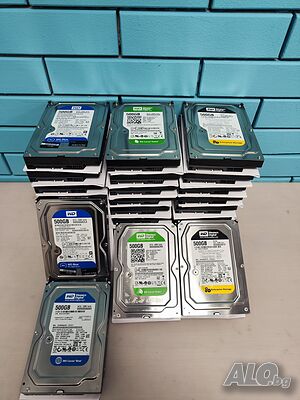WD GREEN/BLUE/ENTERPRISE HDD 3.5 500GB - / Хард диск за компютър