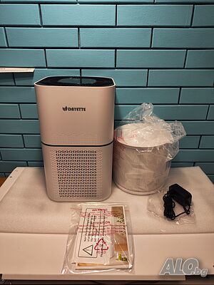 DAYETTE HEPA Air Purifier, CADR 300m³/h, за големи стаи, 22dB