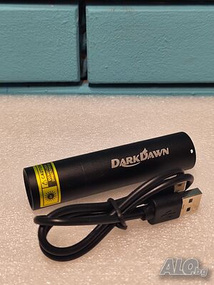 DARKDAWN UV Фенерче 365nm, Презареждаемо с USB, 1 брой