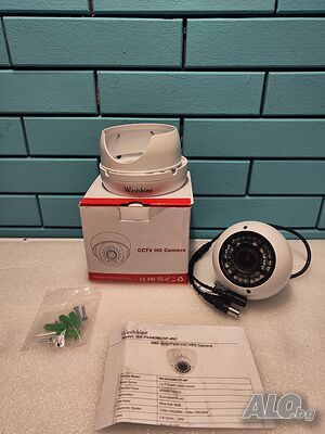 WESTSHINE 5MP Сигурностна AHD Камера, 2.7mm-13.5mm Варифокален Обектив