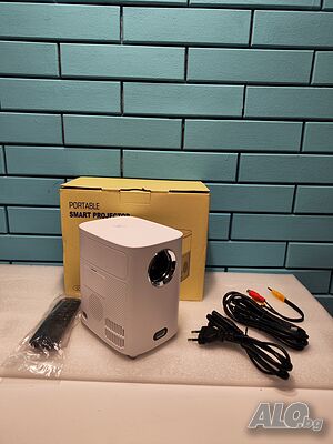 Мини Проектор с Електрически Фокус, 17000Lux, Bluetooth, 250”