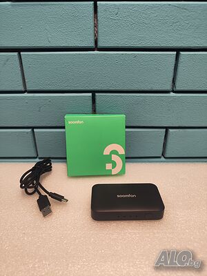HDMI Splitter 1 in 2 Out - SOOMFON 4K@60Hz за Двойни Монитори