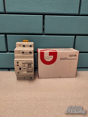 GEYA G2R ATS Автоматичен Превключвател 25A, 110/220V, DIN Шина