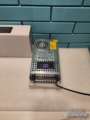 BOSYTRO регулируемо захранване 0-48V 12.5A 600W с дисплей