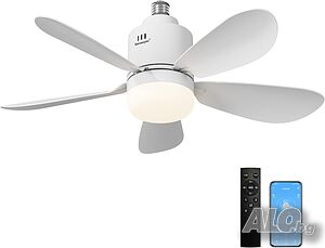 Таванен вентилатор с LED осветление 53 см
