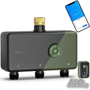 Diivoo Wi-Fi 3-зонов таймер за напояване с Alexa
