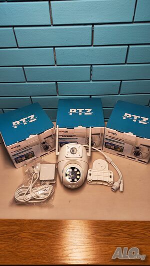 Surveillance Camera Outdoor Dual Lens WLAN - Безжична Камера за Външно Наблюдение с Двойни Обективи