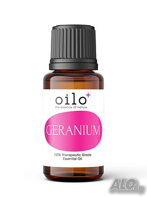 Oilo БИО Етерично Масло от Гераниум Здравец - Geranium Oilo 5 мл.
