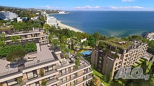 Светъл и просторен апартамент в луксозен комплекс AZUR PANORAMA