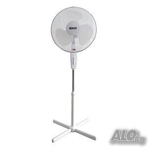 Вентилатор на стойка 16”MUHLER FM-4041 бял