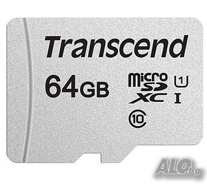 Памет, Transcend 64GB microSD UHS-I U3A1 (without adapter)
