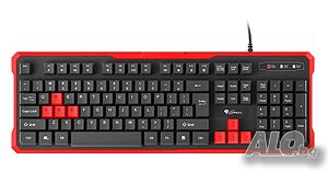 Клавиатура, Genesis Gaming Keyboard Rhod 110 Red Us Layout