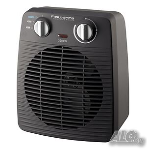 Вентилаторна печка, Rowenta SO2210F0, 2000W, 2 speeds, cool fan, 59db(A), thermostat. GREY / BLACK