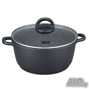 Тенджера Muhler Hanna MR-285M NEW 28x12.6cm, 6.2L, лят алуминий
