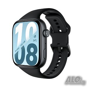 Часовник, Honor Watch X5i Standard BT 8MB+128MB Black Black Silicone Strap