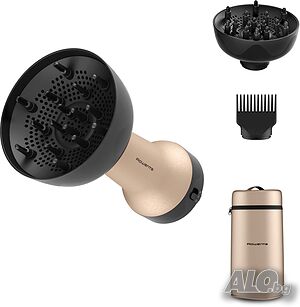 Сешоар, Rowenta CV7D30E0 Hair Dryer Curl Master 3In1 Dun