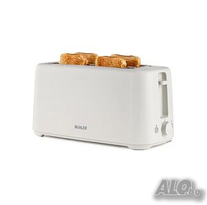 Тостер за 4 филии Muhler MT-747 Dune, 1450W, 2 широки слота