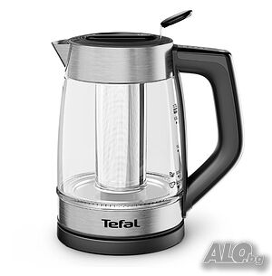 Електрическа кана, Tefal BJ760DE0 Tmk Element 1.7L Glass Digital