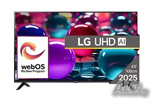 Телевизор, LG 43UA73003LA, 43” 4K UltraHD TV 4K (3840x2160)