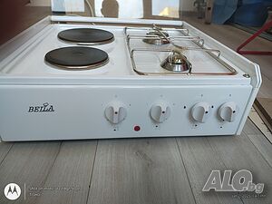 Комбинирана печка на ток и газ