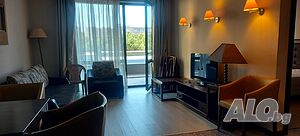 НОВО ПРЕДЛОЖЕНИЕ! Обзаведен Апартамент в комплекс Barcelo Royal Beach! 3 мин до морето! Двустаен апартамент 89 кв.м Тухла 2007 г. 2 етаж Непоследен | Апартаменти | Слънчев бряг